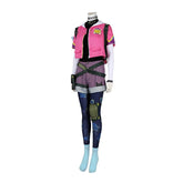 Halloweez Clove Cosplay Outfit - Pink Coat, Shirt, Pants for Women's Game Suit - Halloweez